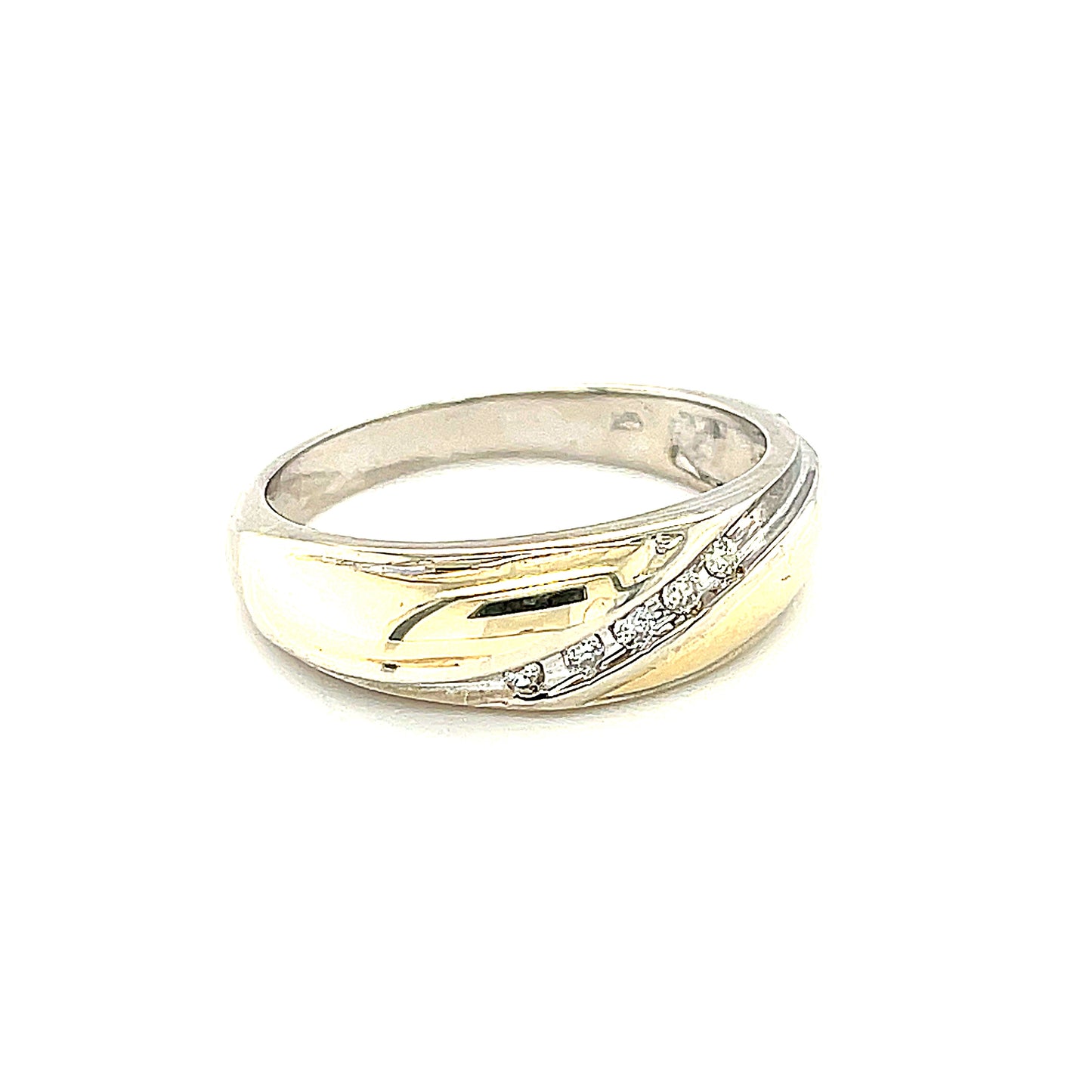 Diamond Wedding Bands - Men'