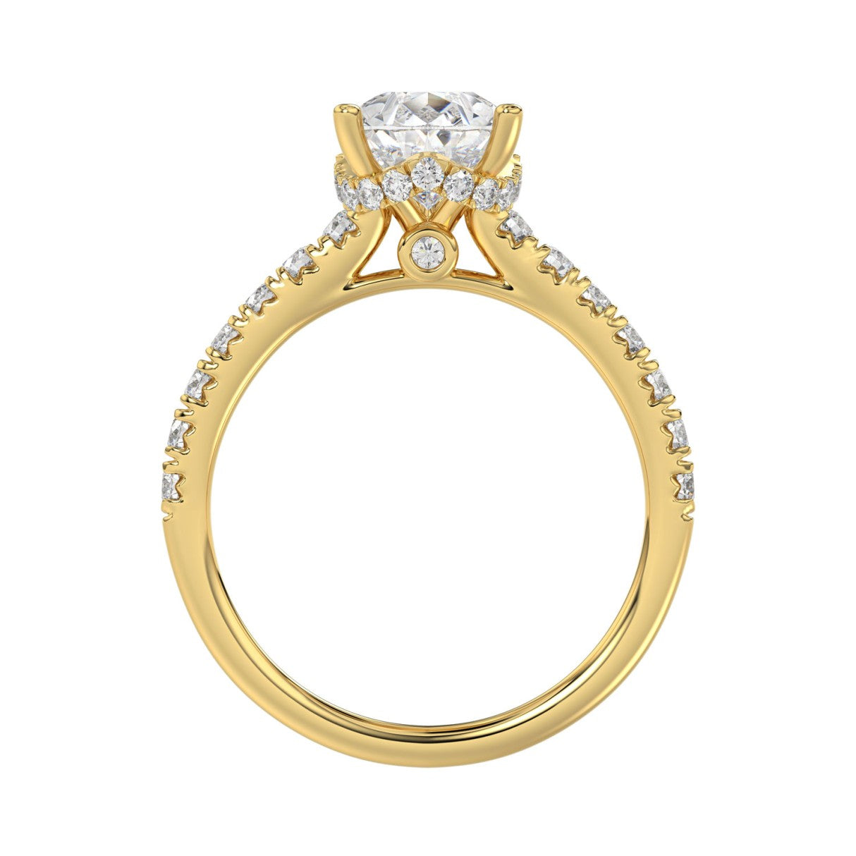 Lab Grown Diamond Engagement Ring