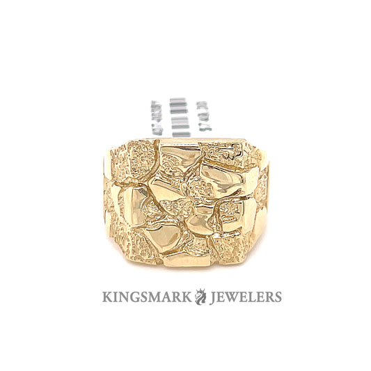 10K Gold Mens Ring