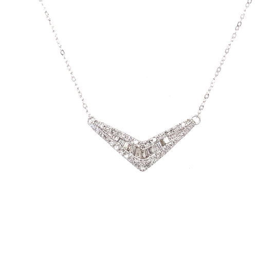 Diamond Pendant Set