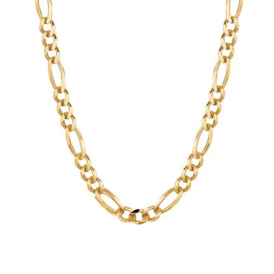 10K Y.Gold Solid Figaro Blate