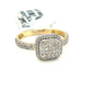 10K Yellow Gold 0.45ct Diamond Ladies Ring Si G