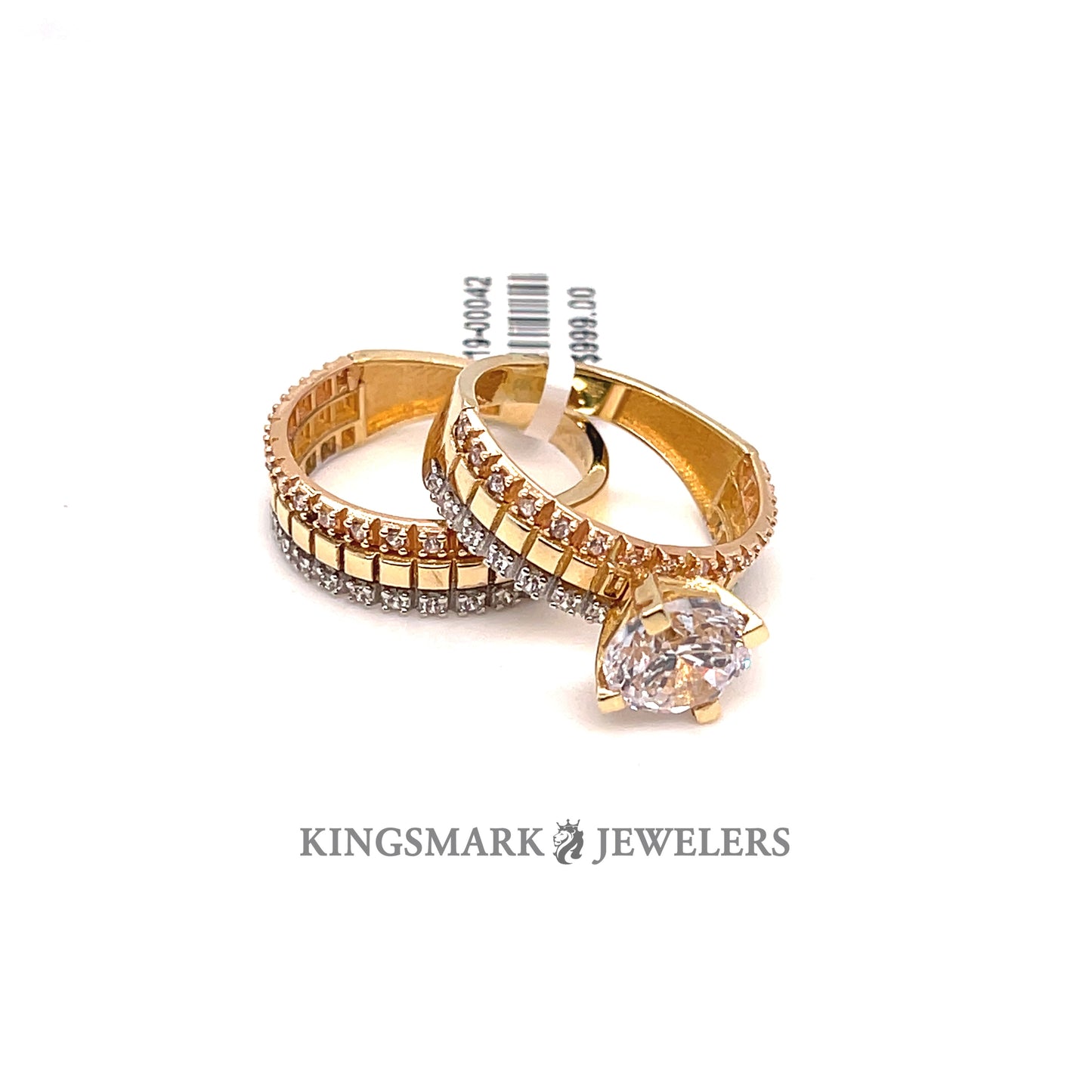 14K Gold Bridal Set