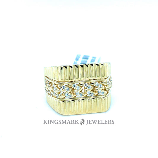 10K Gold Mens Ring