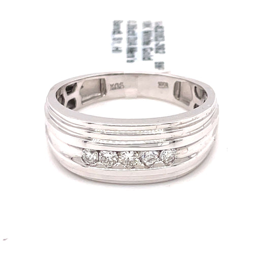 Diamond Wedding Bands - Men'