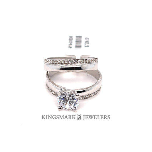 14K Gold Bridal Set