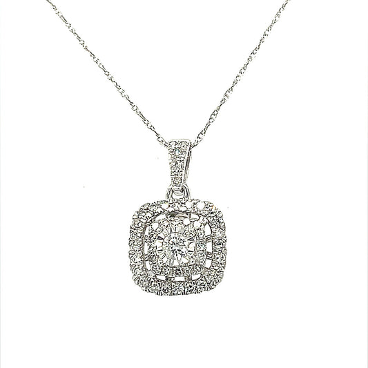 Diamond Pendant Set