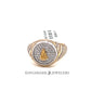 10K Gold Mens Ring