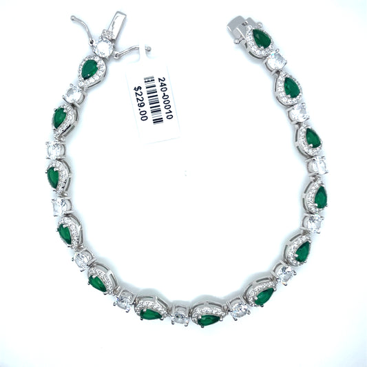 Colored Stone Bracelet