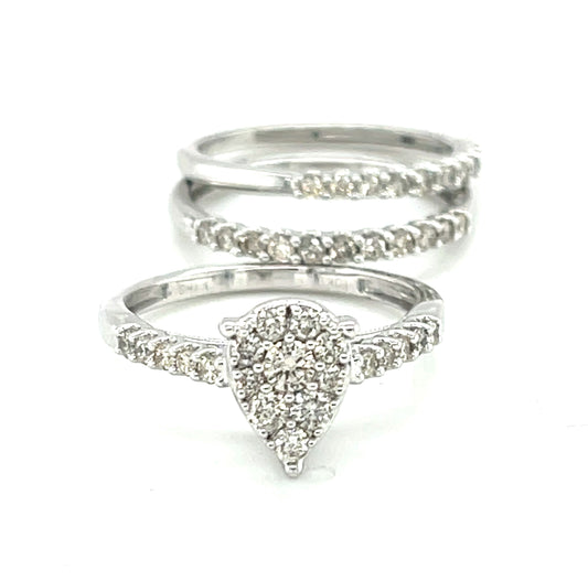 Diamond Wedding Set