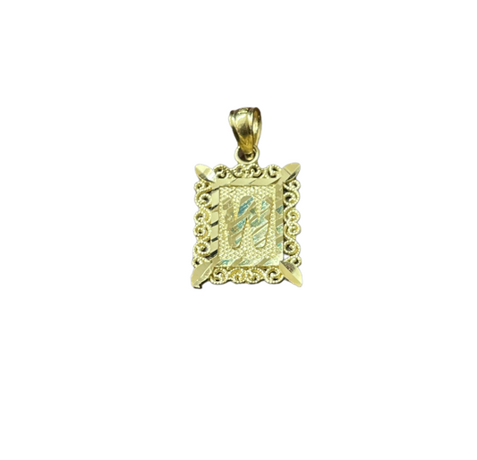 10K Y.Gold Small Initial Charm