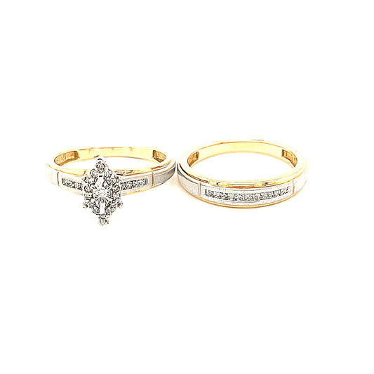 Diamond Wedding Set