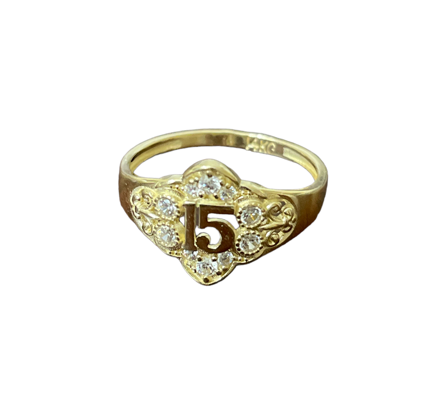 14K Gold Womens Ring