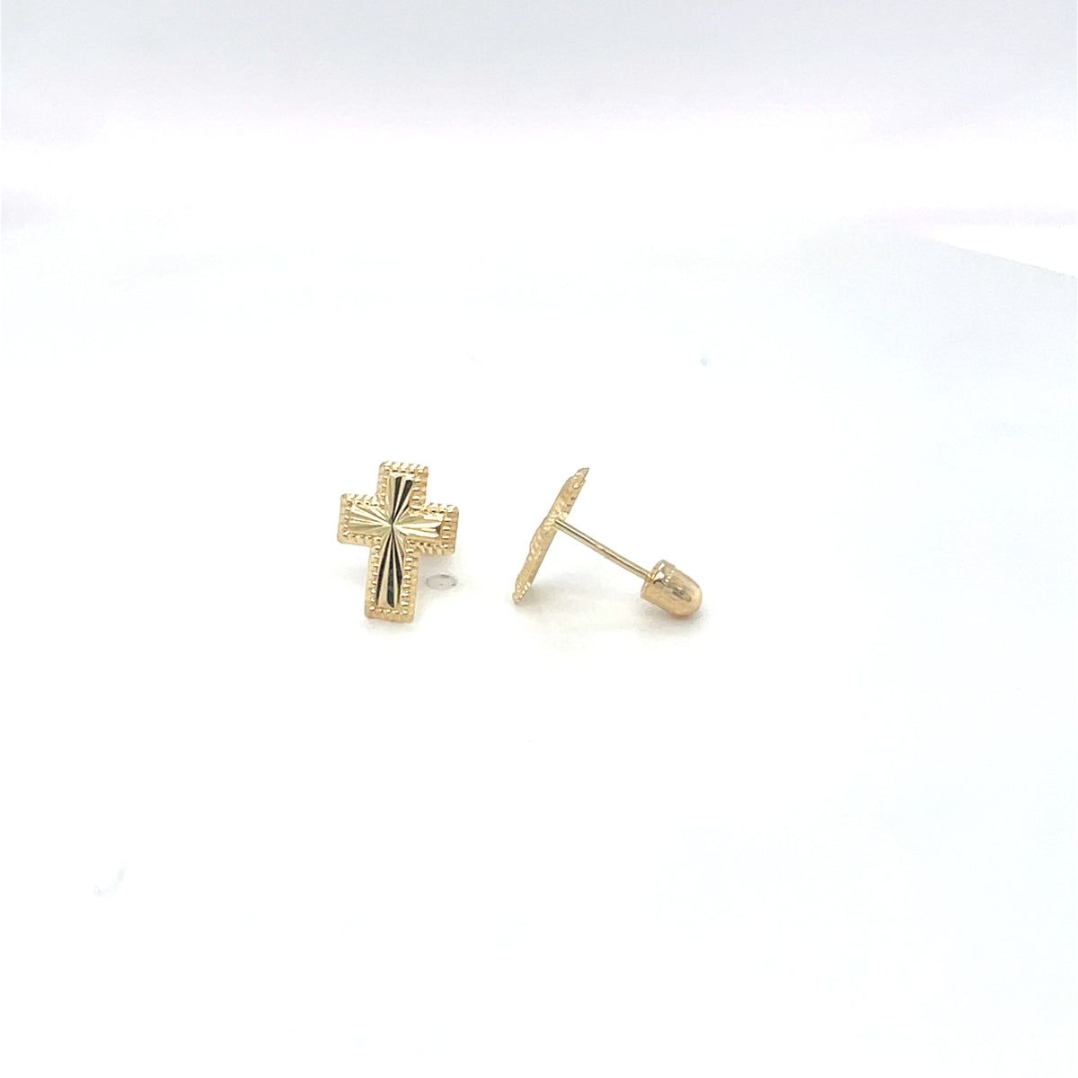 14KY Baby Screw Back Earrings