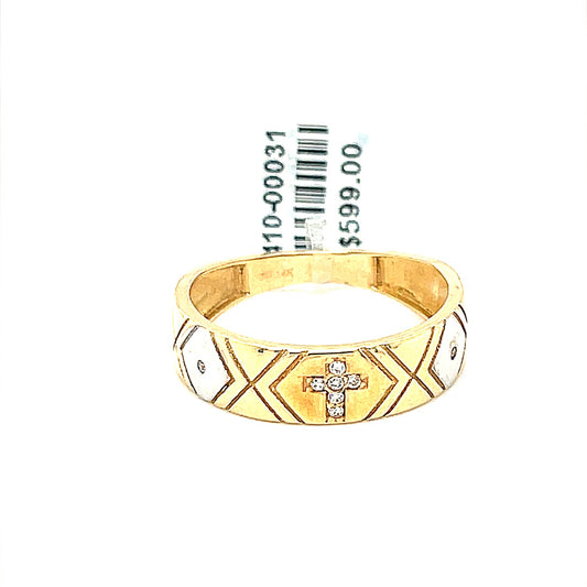 14K Gold Wedding Band