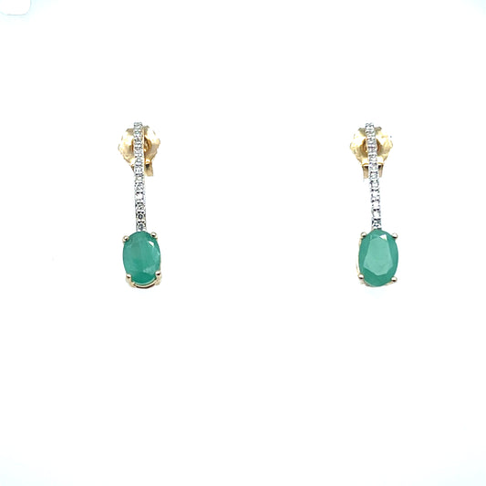 Colored Stone Earring