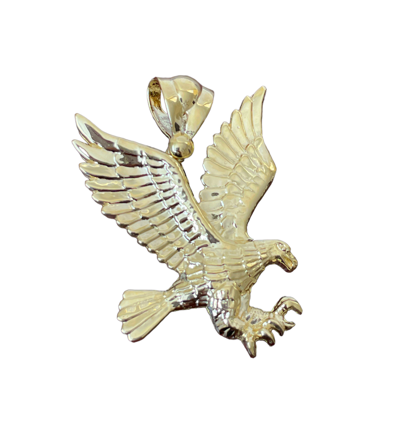 10K Y.Gold Medium Eagle Charm (6.5g)