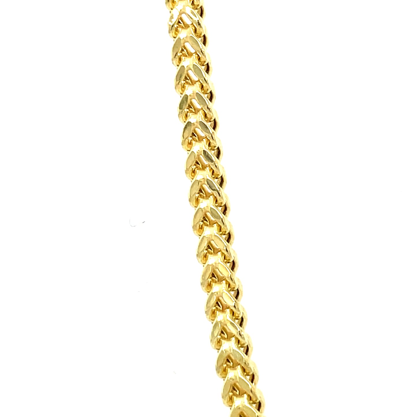 10K Y- Gold Franco Semi-Solid Chain 3mm 26"
Weight 10.9 grams