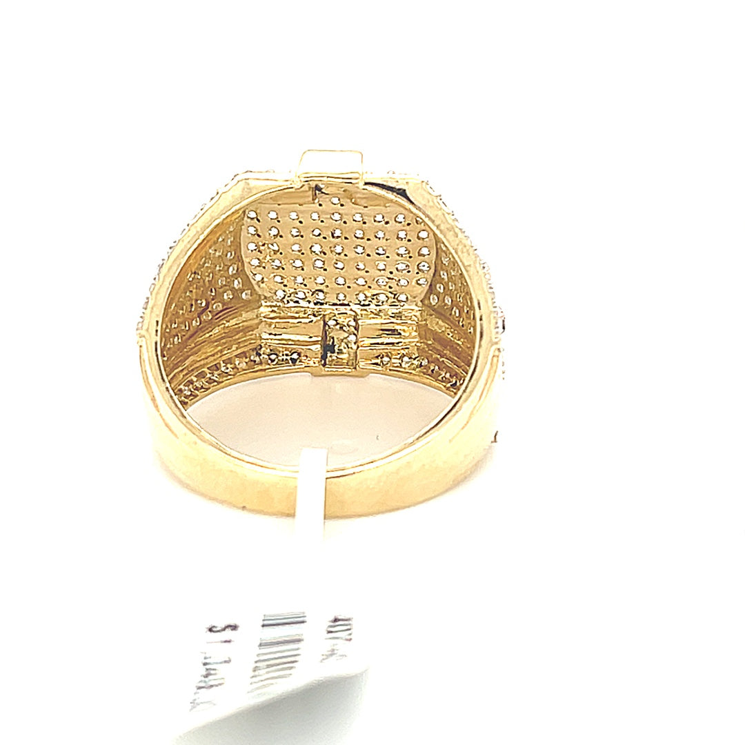 10K Gold Mens Ring