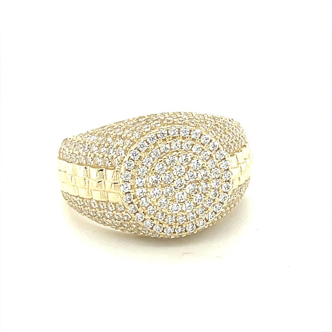 10K Gold Mens Ring