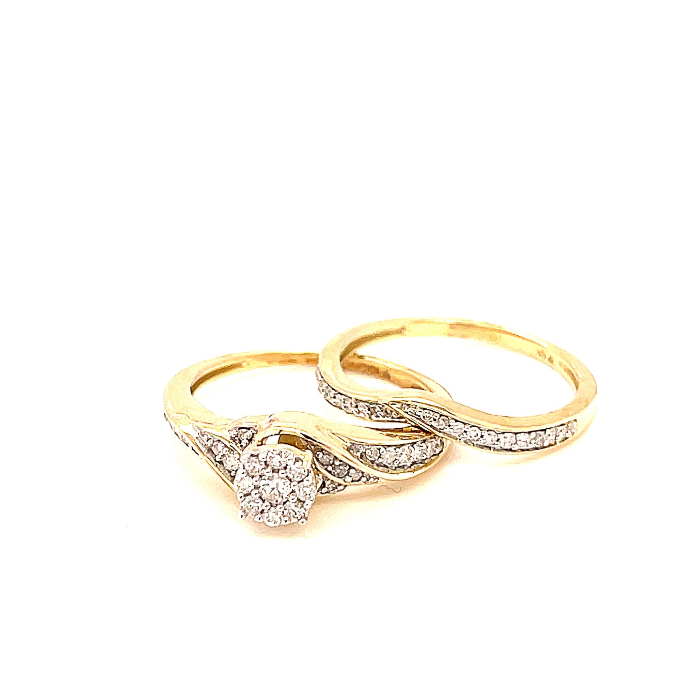 Diamond Wedding Set