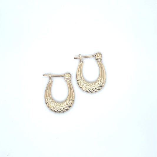 10K Gold Earrings/Stud