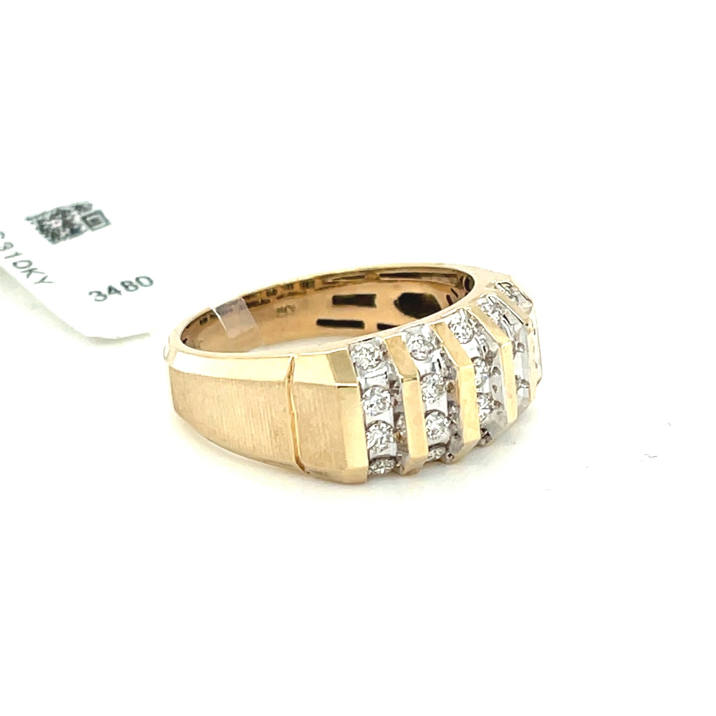 Diamond Wedding Bands - Men'