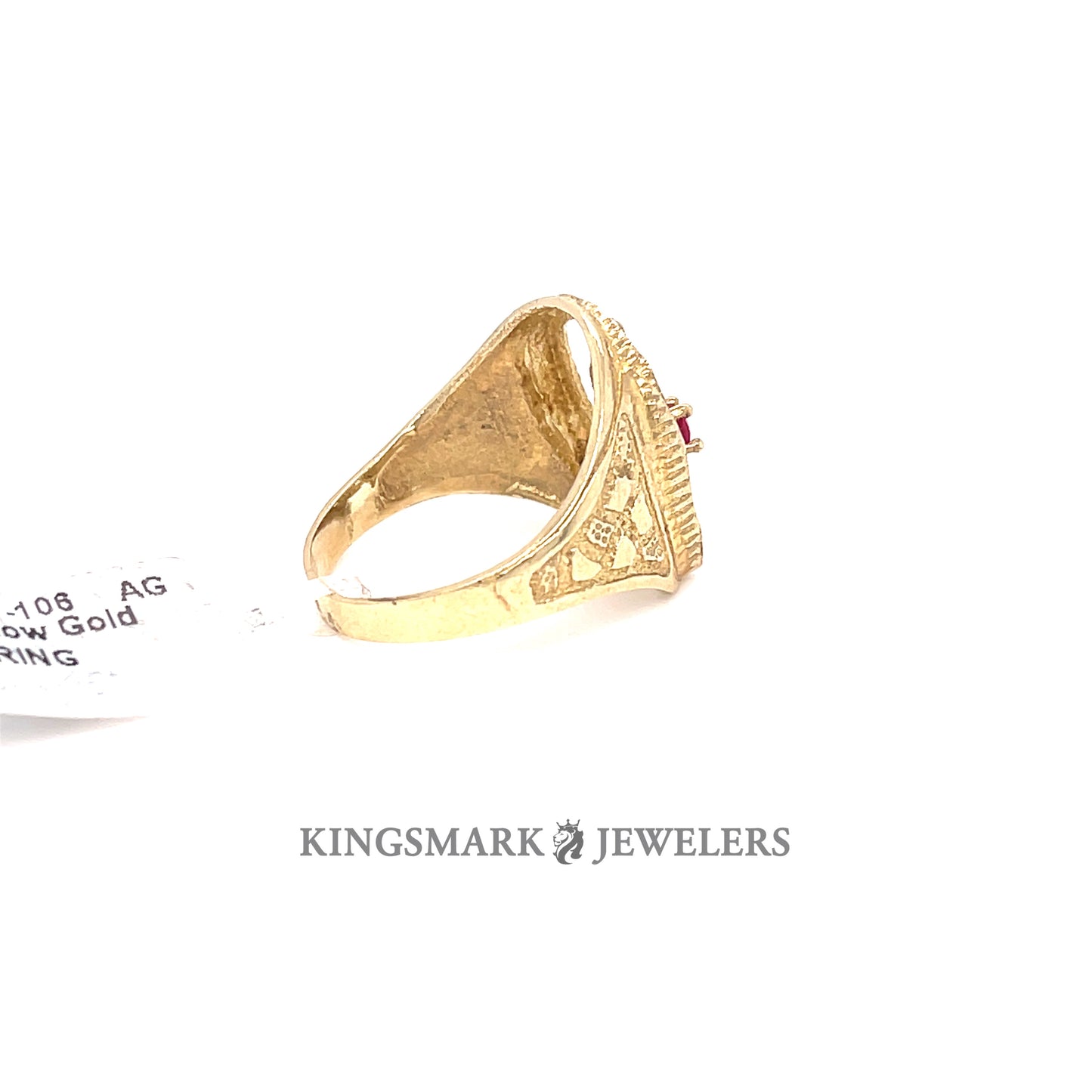 10K Gold Mens Ring