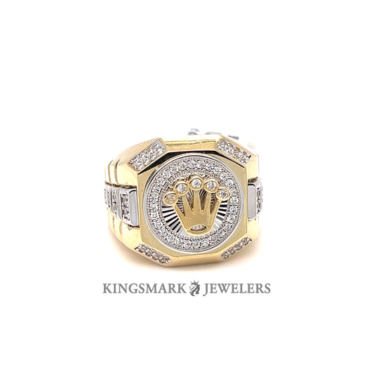 10K Gold Mens Ring