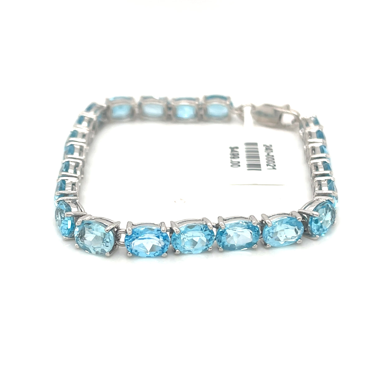 925 Sterling Silver 20ct Blue