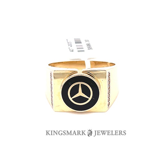 10K Gold Mens Ring