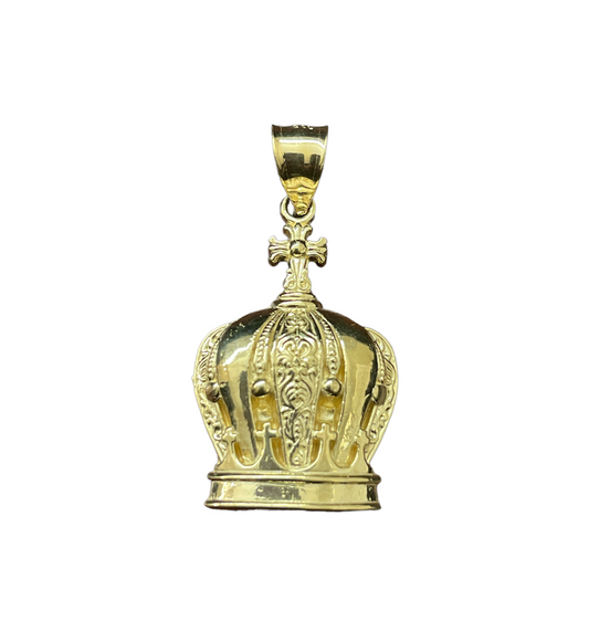 10K Y.Gold Imperial Crown Charm (3g)