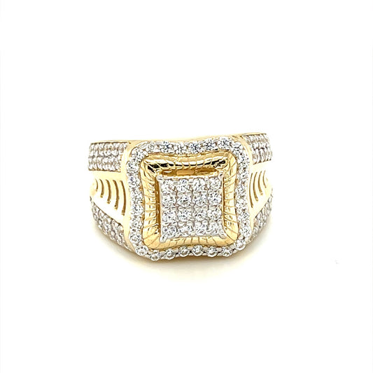 10K Gold Mens Ring