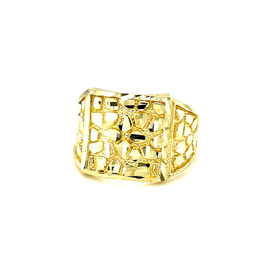 10K Gold Mens Ring