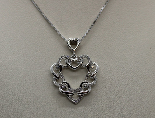 Diamond Pendant Set