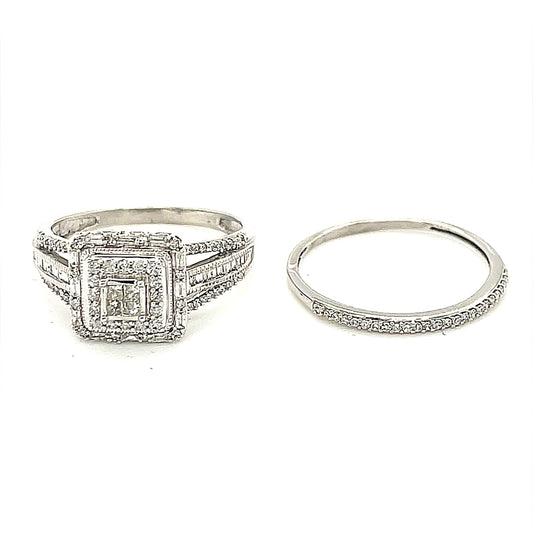 Diamond Wedding Set